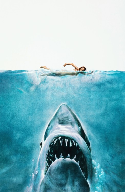 Jaws - art by Roger Kastel (1975)