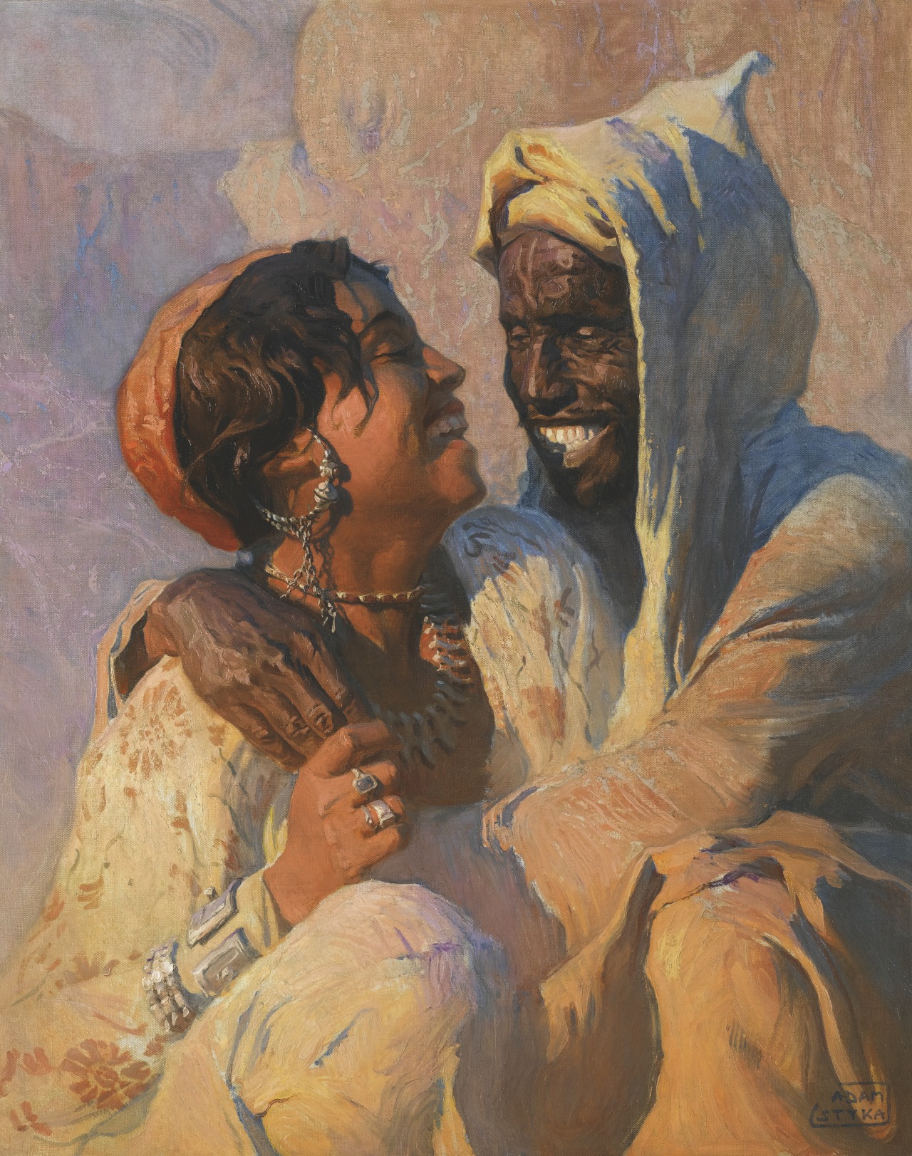 maghrabiyya:  Portraits of Moroccan couples, by Adam Styka 
