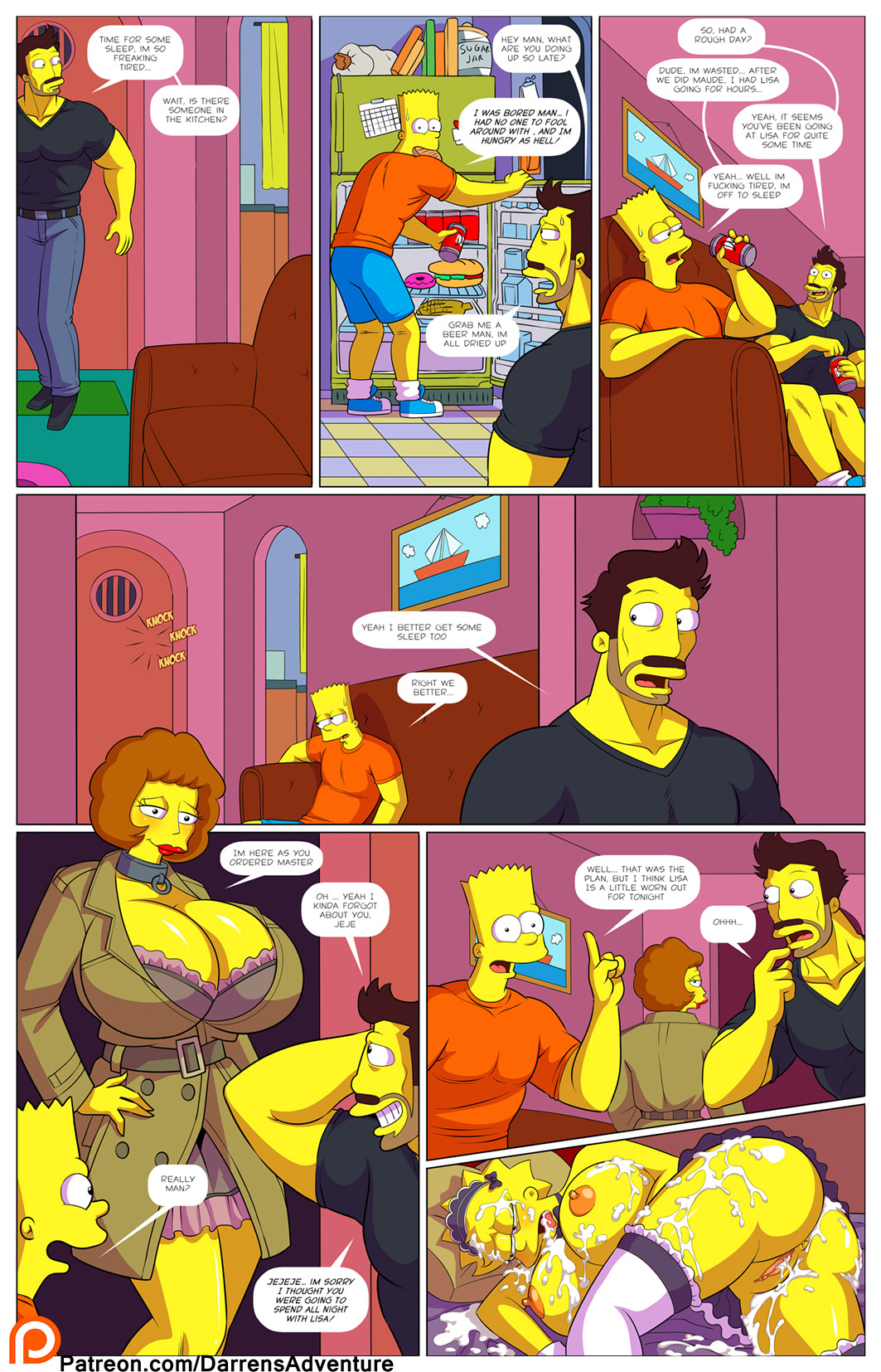 kogeikun: juve89:  Page 8 through 11 for my comic “Darren’s Adventure” in which