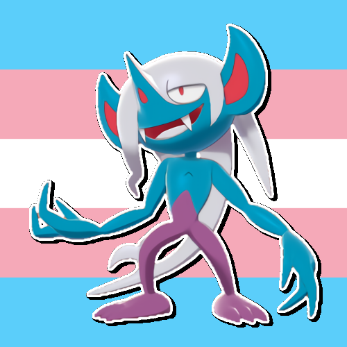 Pokémon LGBTQIAPN+/MOGAI Icons — CAN I GET A RECOLOR OF SHINY GENGAR BUT  maybe