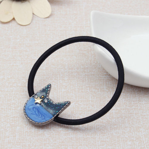 romanticandsadone: Lovely Cute Cat Hair Tie Hair Ornaments  ( Blue/Grey/White ) Discount code: 