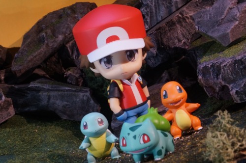randygbh:Pokemon Center Exclusive Nendoroid Red!ITS SO CUTE.