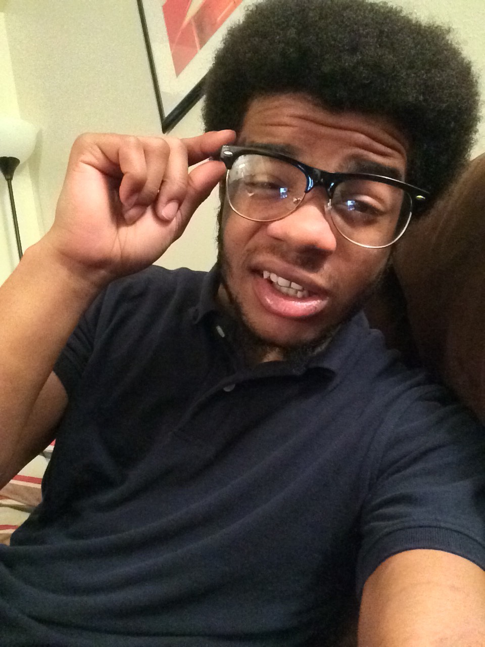 yestoo:  falulu:  yestoo:  Blackout selfies before work  Stay beautiful yall ✊