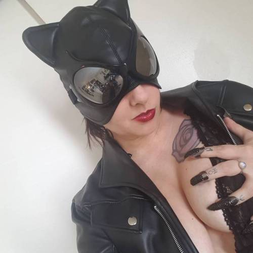 alice-malice:  Ready for some #catwoman ? @mygeekgoddess #cosplay #CosplayersofInstagram #cosplaywip #mygeekgoddess #Cleavage