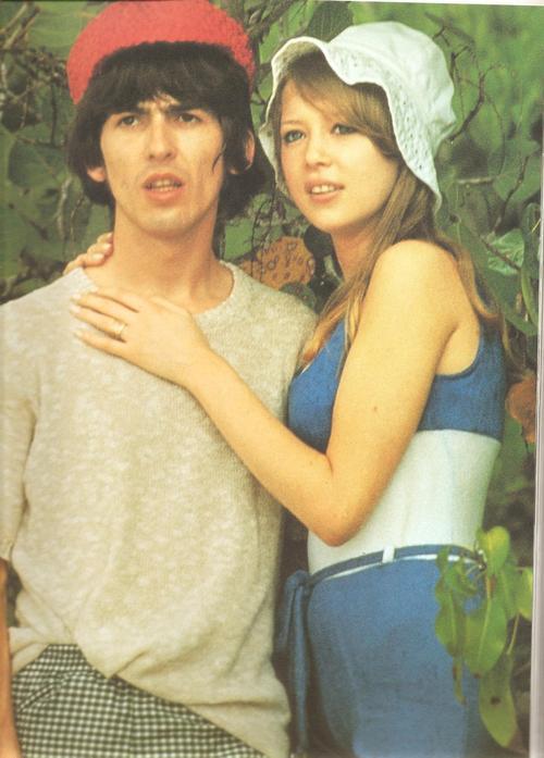 thebeatlesordie:  George and Pattie Harrison’s honeymoon in Barbados, February 8, 1966
