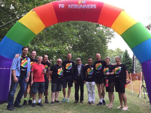 enigmaticpenguinofdeath:  A few more photos of Mark Gatiss &amp; the other volunteers and ambass
