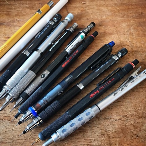 I have a thing for mechanical pencils. Can’t get enough. (at Outside Open, LLC)