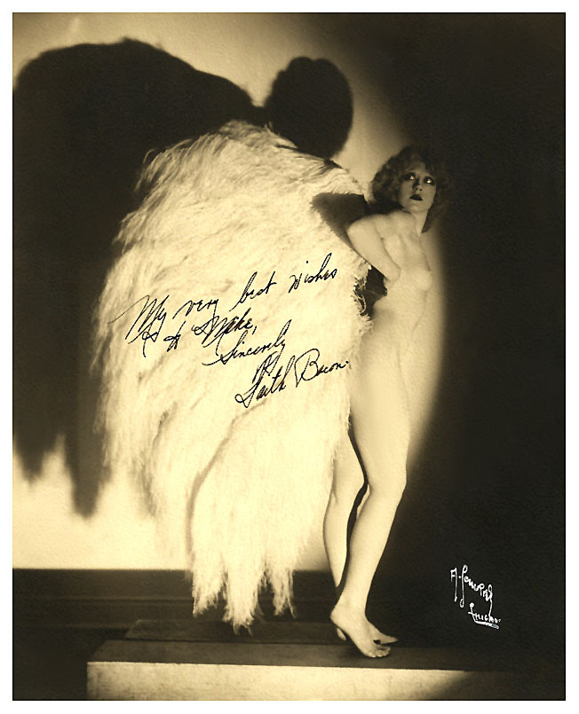 Faith Bacon Vintage 30’s-era promotional photo personalized: “My very best wishes