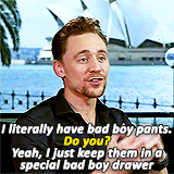 t-hiddles:Tom Hiddleston (noun): the perfect combination of dorky, sexy, and adorable.