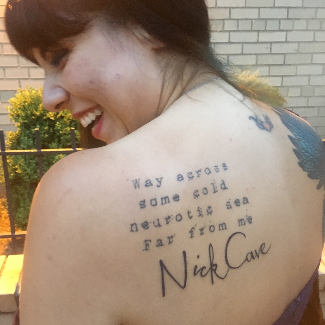 Nick Cave tattoo by Paul Johnson  Photo 27242