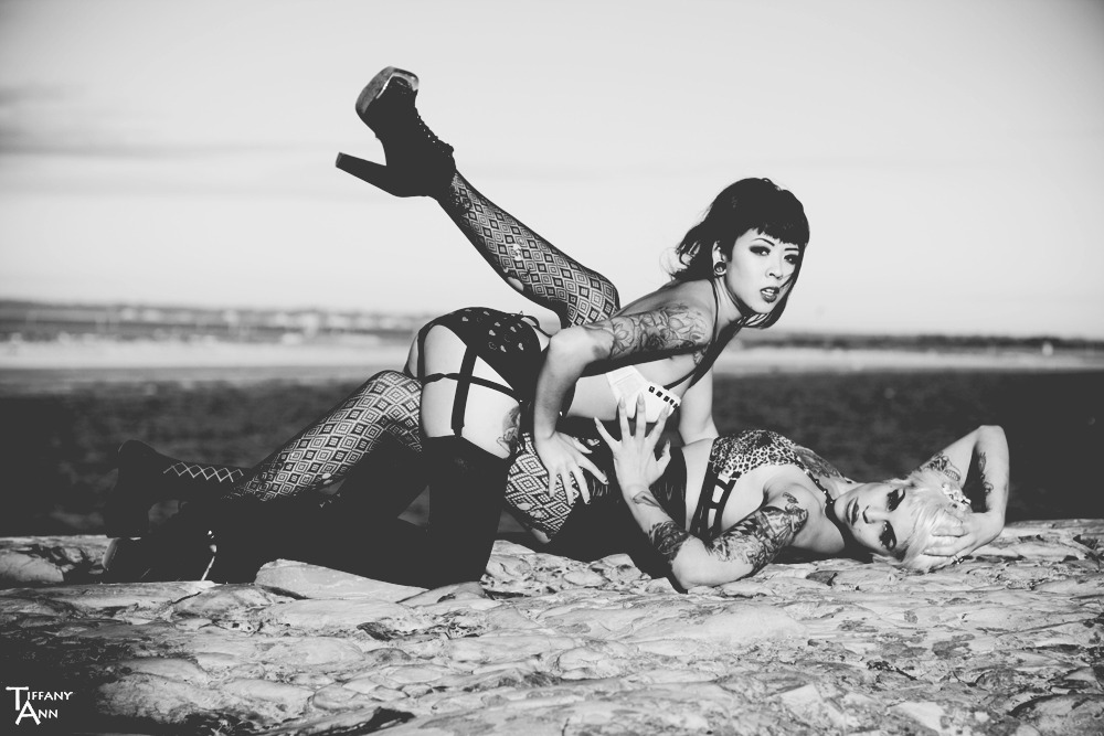  Models: Mulan D &amp; Chelsea Deville Body Cages: Sweet Sweet Lust Photographer: