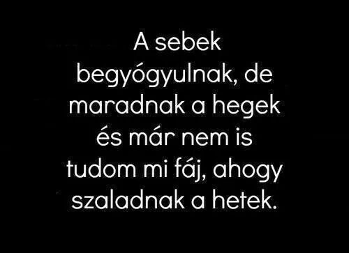sosem voltam senkinek semmi