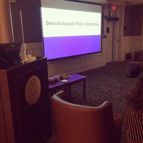 stoprapeeducate:  Thank you so much, Oxford College of Emory University for having me speak about se