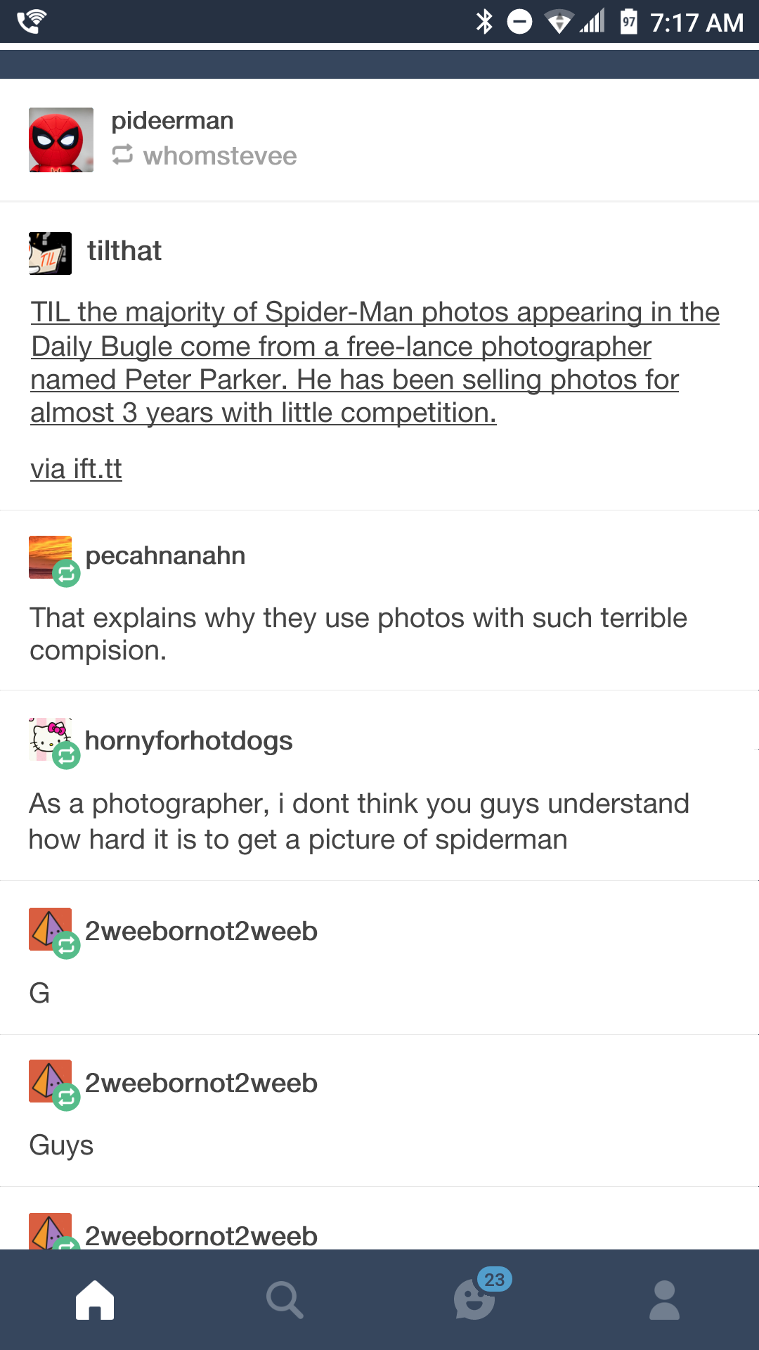 outcastcreates:  just–another–outcast: i feel like tumblr would expose super heroes