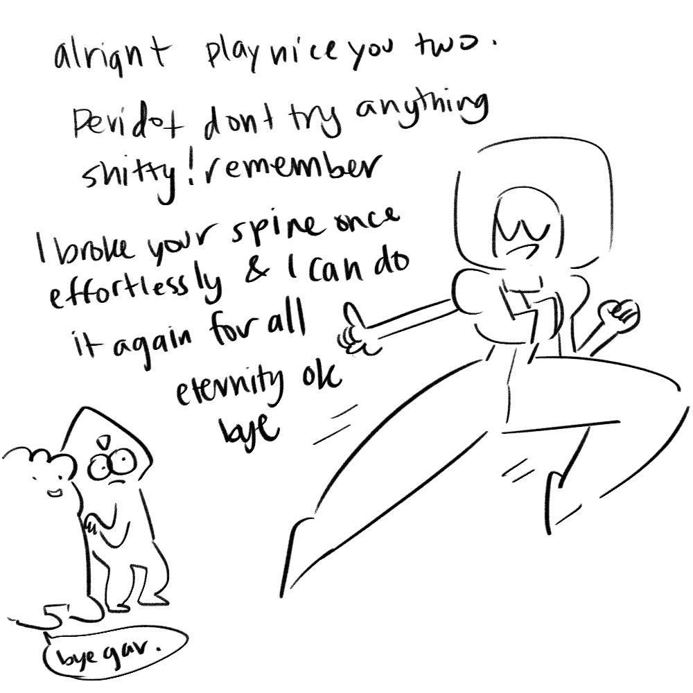 tangite:  i want garnet 2 roast peridot………. 