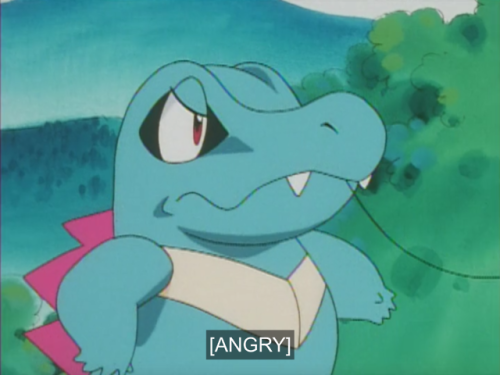 rose-of-pollux: More fun with captions, Totodile edition.