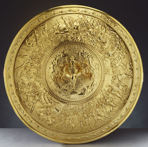 The Shield of Achilles, created by John Flaxman in 1817 for George IV of England