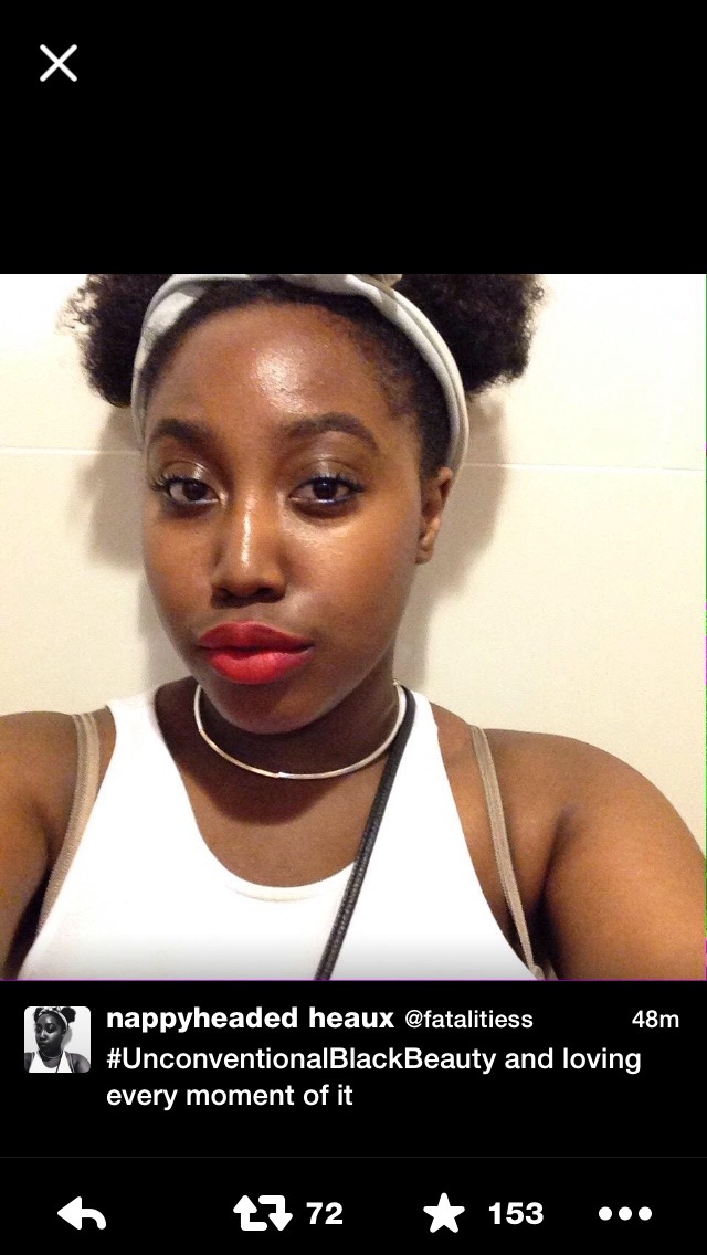 sharkbaitwhohahaa:  Unconventional Black Beauty is for black girls to embrace their