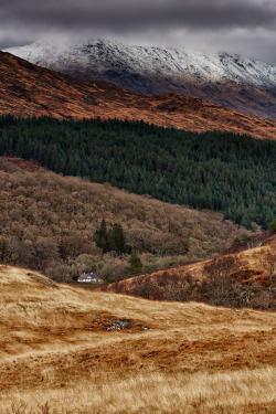 noizzex:  Snow Capped Ceann Loch Uachdrach | by