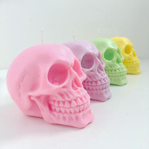 conan-doyles-carnations: sosuperawesome: Skull Candles by Ember Candle Co on Etsy @jawnkeets