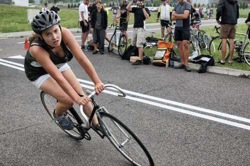 sr71run:  Ladies and Gentelmen, this week’s Saturday Bike Chick is one of the most commited and one 