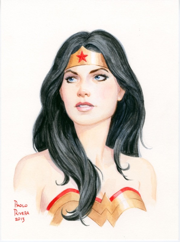 “ Wonder Woman commission by Paolo Rivera
”