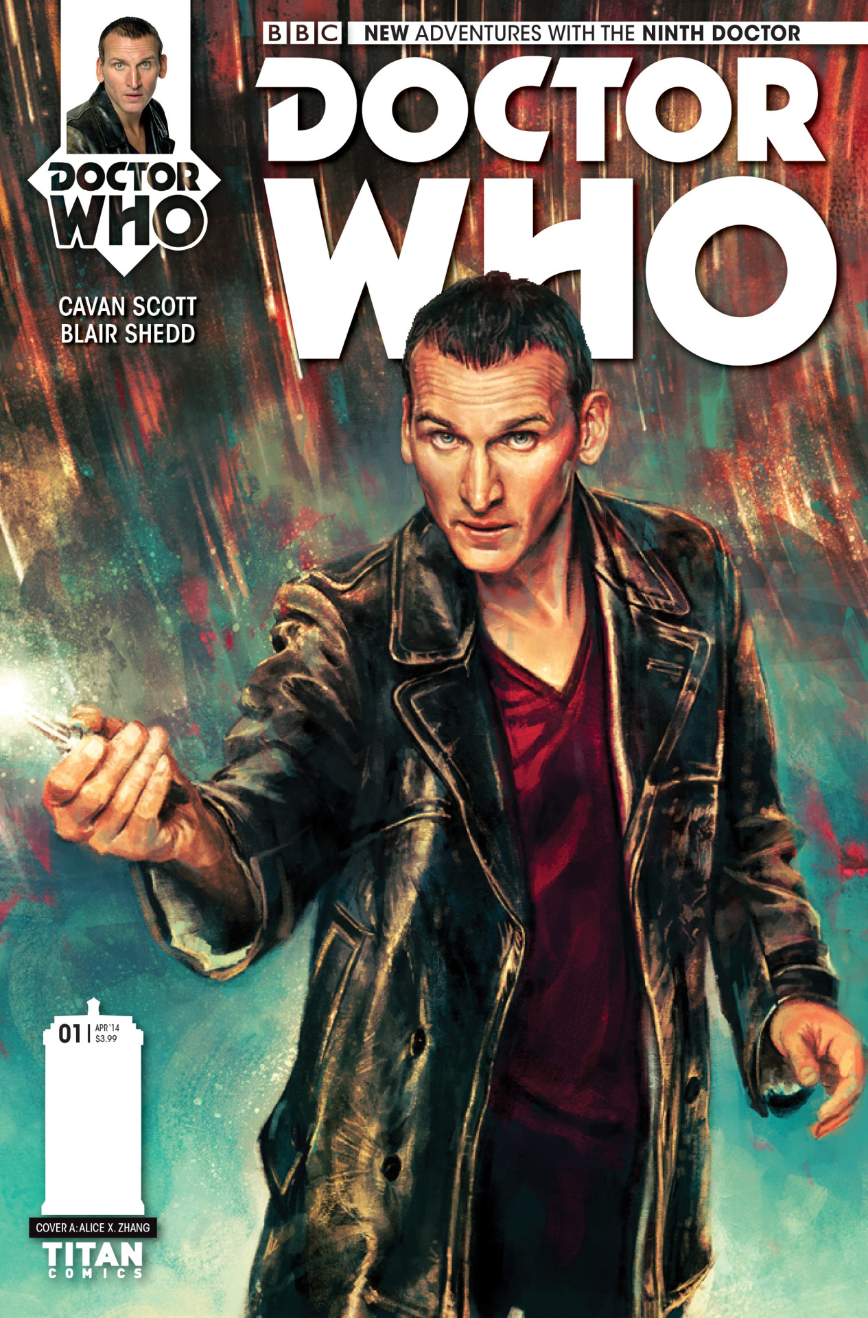 titancomics:1 Month To Go! Brand-New 5-Part Mini-Series Starring The Ninth Doctor