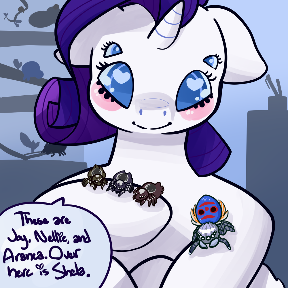 spiderponyrarity:  [[Sorry for the late last post again, guys. Here’s a special