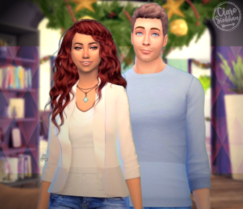 You guys were asking about #couplegoals James and Salma’s (Jalma!) hair in the latest Sims In 