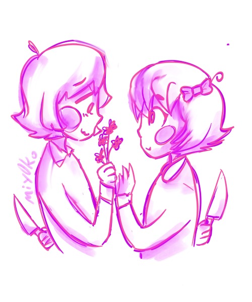 Decided to post this cute scribble as well @babydoll-chara