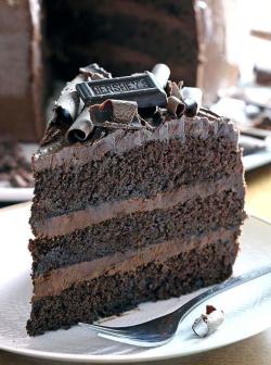 foods-for-dummies:  Dark Chocolate Cake[700×939]