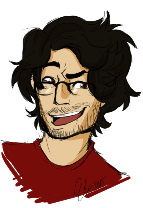erlie:  Overdue birthday present/card/thing for amazing wiggleroll woosome ! I heard she likes this weird YouTuber Markiplier or something. 