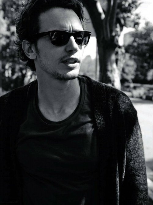 James Franco is my man crush. Him and Johnny Depp.