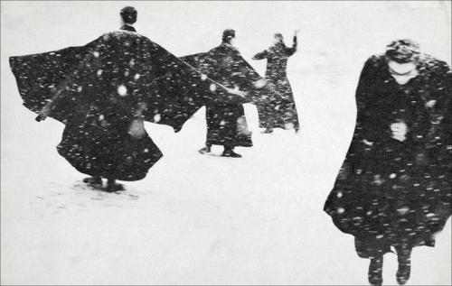 paddle8:  Mario Giacomelli I “Priests Twirling in the Snow,” 1960s I The Carol Carisle Auction I Dec 4 — Dec 15 