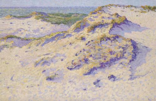 Dunes in the Sun   -    Anna Boch  1903Belgian  1848-1936 Oil on canvas, 62 x 95 cm.Collection Musée