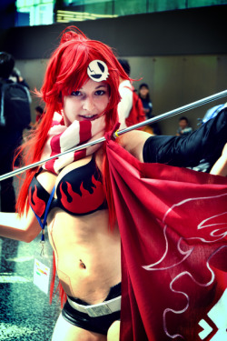 cosplaygirl:  Yoko Littner - Gurren Lagann