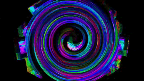 Cubes made and animated in C4D, edited in After Effects by Vanessa Brown.