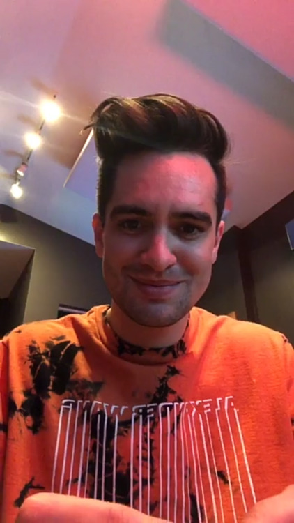 Brendon Urie on Instagram Live, June 11, 2018 Part 3