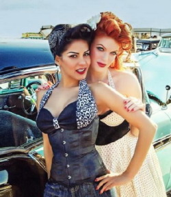 hotrod-girls:  Hotrod Pinup , check more