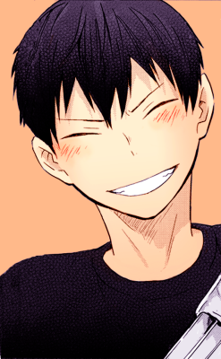 kakerinrin:  Kageyama's precious smileArt