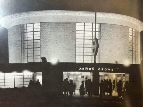 Arnos Grove Tube Station, 1932