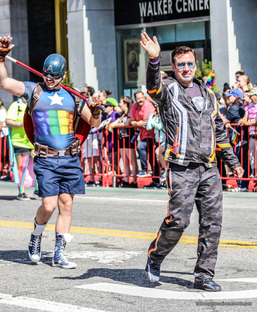 fallnangelcreations: SLC Pride 2019 Photography by @fallnangelcreations The Captain America and Tony