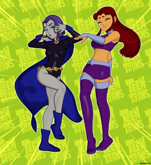 skuddpup: Teen Titans x JoJo !!