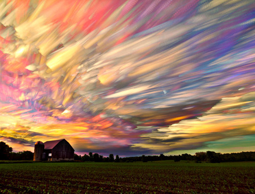 artfuiness:  twloha:  According to Colossal, one day Matt Molloy ”began experimenting