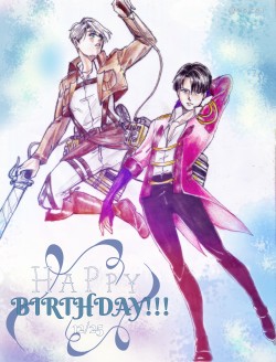 msjasu: Happy Happy Birthday to my two favorite dads in the animeverse!!!