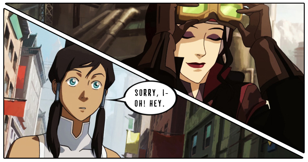 highlyclassifiedshit:  Equalist!Asami AU: A Korrasami fan comic, Chapter One  &lt;3