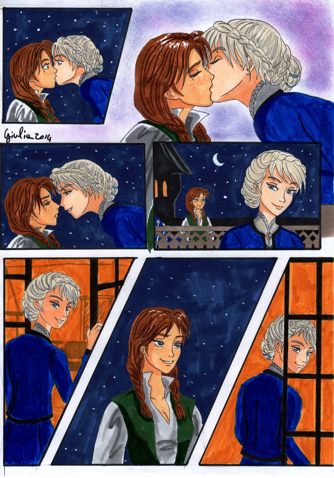 giuliaciulia89:   aaaaahh, coloured!!! and I’ll do the whole film like this ahahahaha!!!!