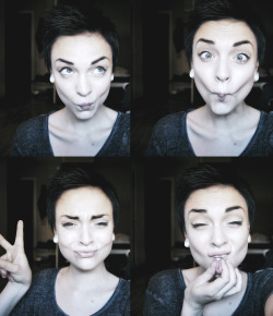 ladyvladislava:  taking silly pictures of