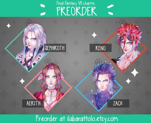 New stuff and new preorders available on my Etsy store! &lt;3Here’s the link in case you want to che