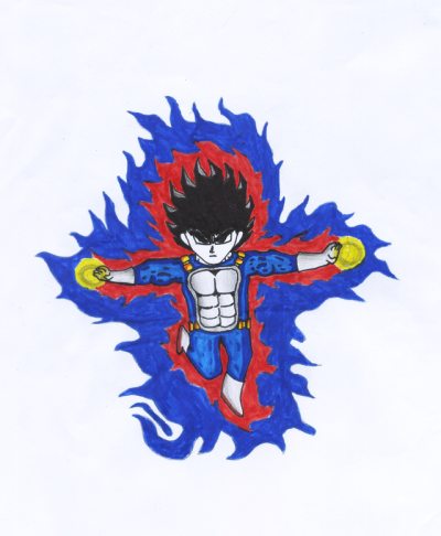 Vegeta's Final Flash PNG 